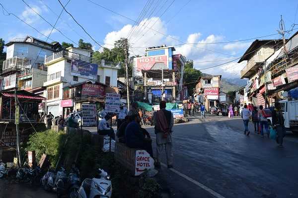Picture of Kotwali Bazaar in Dharamshala, HP Picture of Kotwali Bazaar in Dharamshala, HP